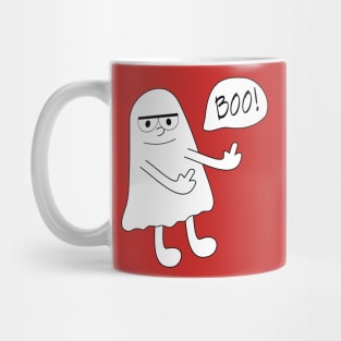 Ghost morbid middle finger Mug